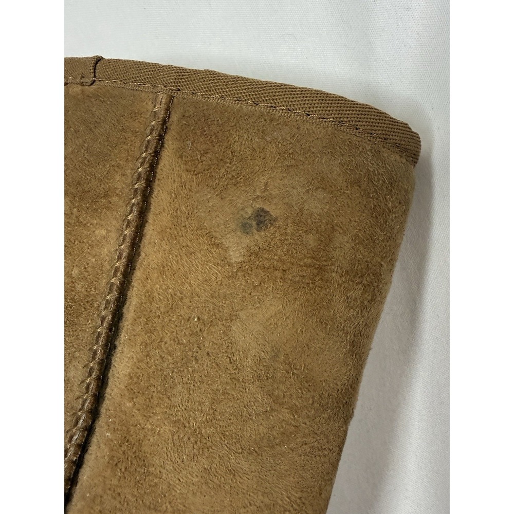 UGG Australia Classic Tall Chestnut Brown Suede Boots Youth Size 1 WORN - Picture 9 of 12